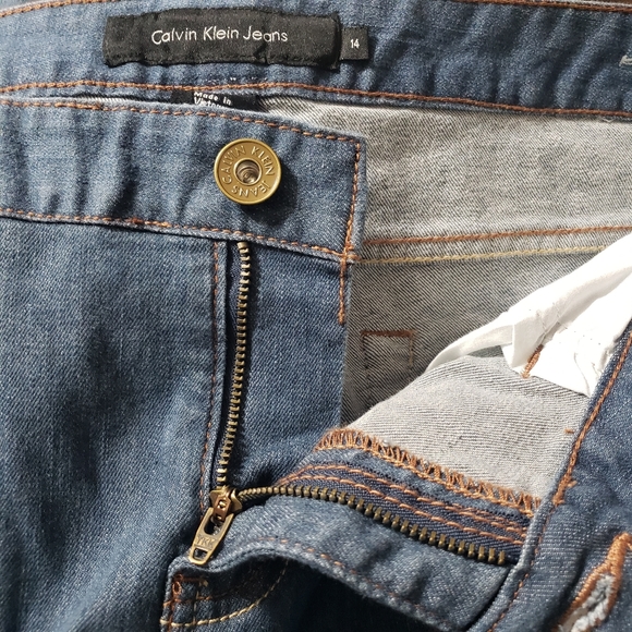 Calvin Klein Jeans NWT Sz 14 Skinny Stretch - Picture 10 of 12